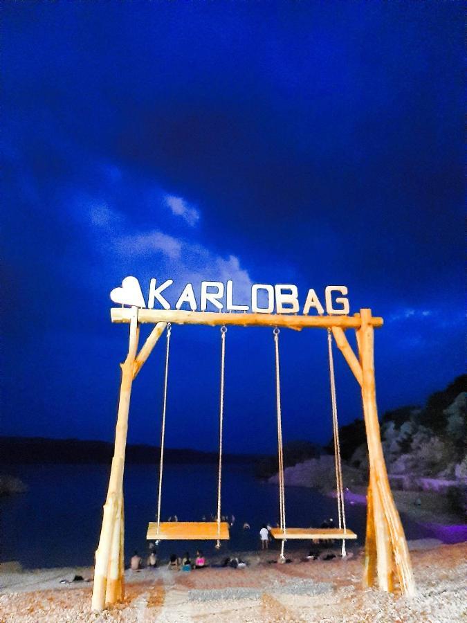 Apartment Susanj Karlobag Eksteriør bilde